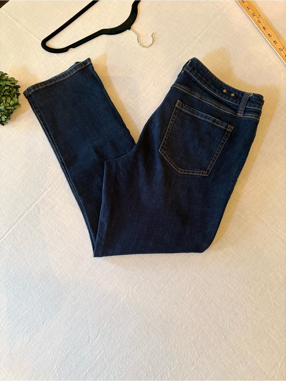 CAabi “High Straight” Classic Dark Blue Women's Straight-Leg Jeans